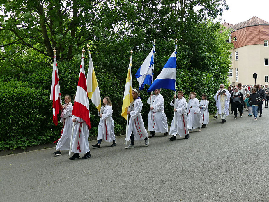 Bittprozession an Christi Himmelfahrt (Foto: Karl-Franz Thiede)